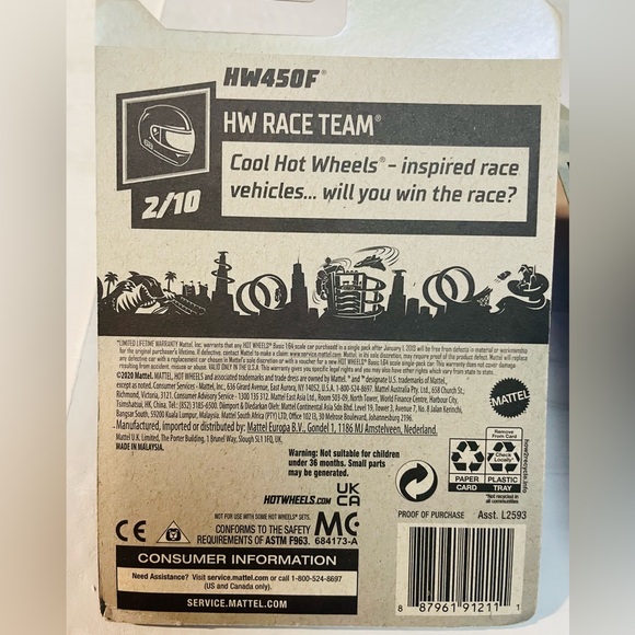 Hot Wheels Motorcycles HW450F Racer & Ducati Scrambler Baja Blazer NIB - Picture 4 of 9